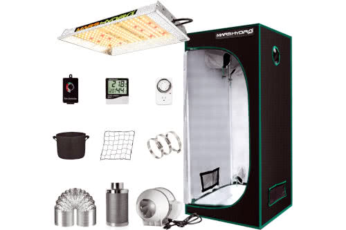 MARS HYDRO Grow Tent Kit Complete TS600W LED Grow Light