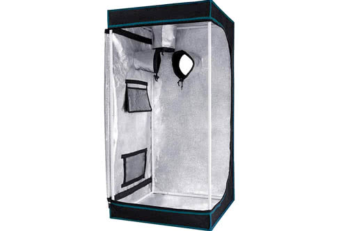 Opulent Systems 24x24x48 Mylar Hydroponic Grow Tent