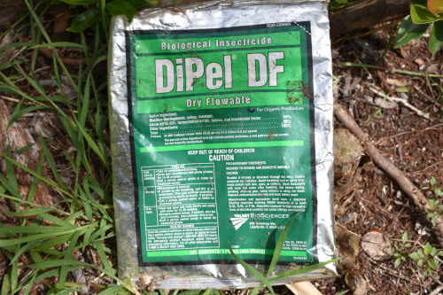 dipel df insecticide bag