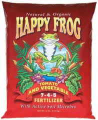 foxfarm happy frog organic fertilizer