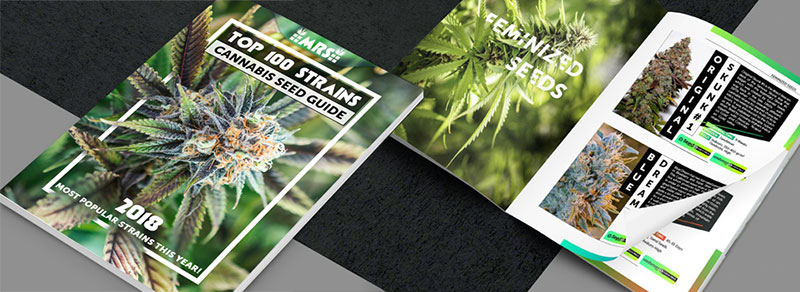 Top 100 Strains 2018 Cannabis Seed Guide Free eBook pdf and epub banner