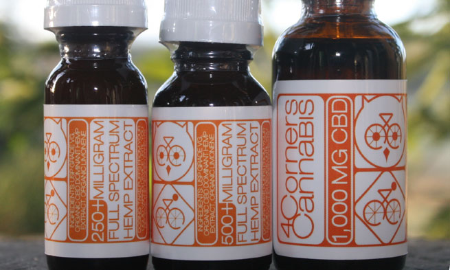 high cbd vape liquid by 4 corners cannabis