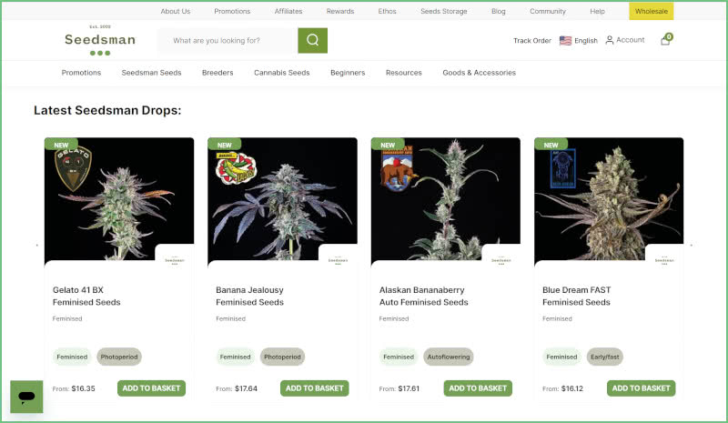 Seedsman seed bank review