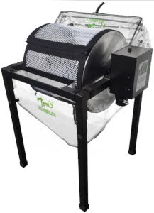 toms tumbler bud trimmer machine for dry cannabis