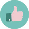 thumbs up icon