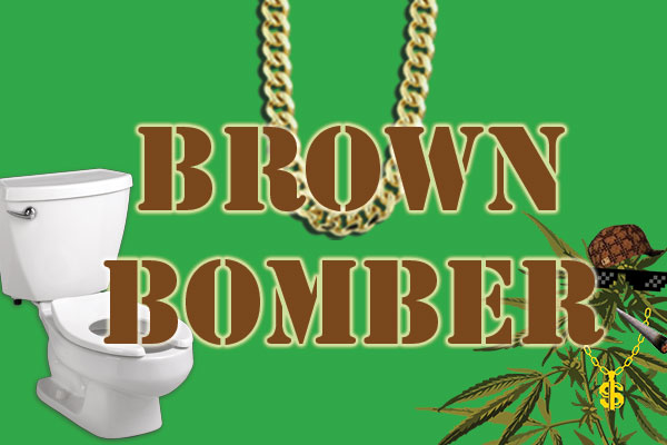 Brown Bomber poo weed strain