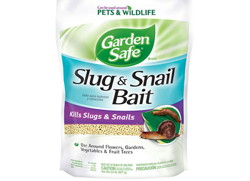 garden-safe slug-and-snail bait organic iron-phosphate pellets