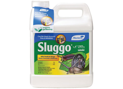 sluggo slug-bait organic iron-phosphate kills slugs-and-snails