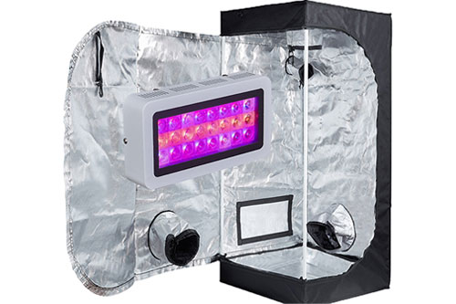 Topolite Grow Tent For Hydroponic Indoor Growing System Dark