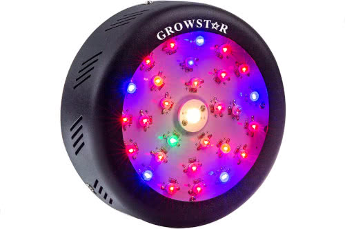 UFO Led Grow Light, Growstar 150W Full Spectrum with Cree COB for Cannabis Plants
