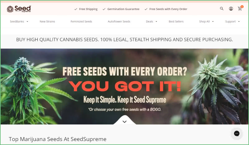 SeedSupreme Seed Bank Review